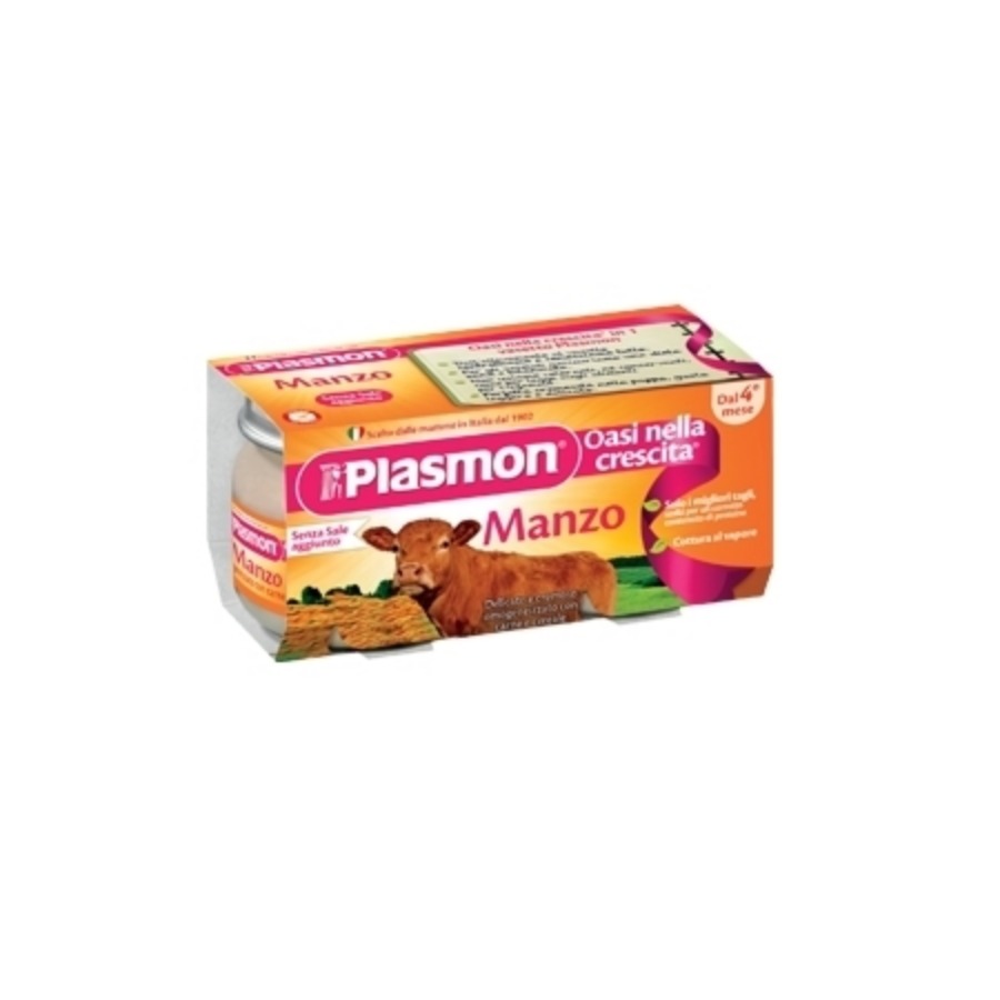 Omogeneizzato Plasmon Manzo 80grX2