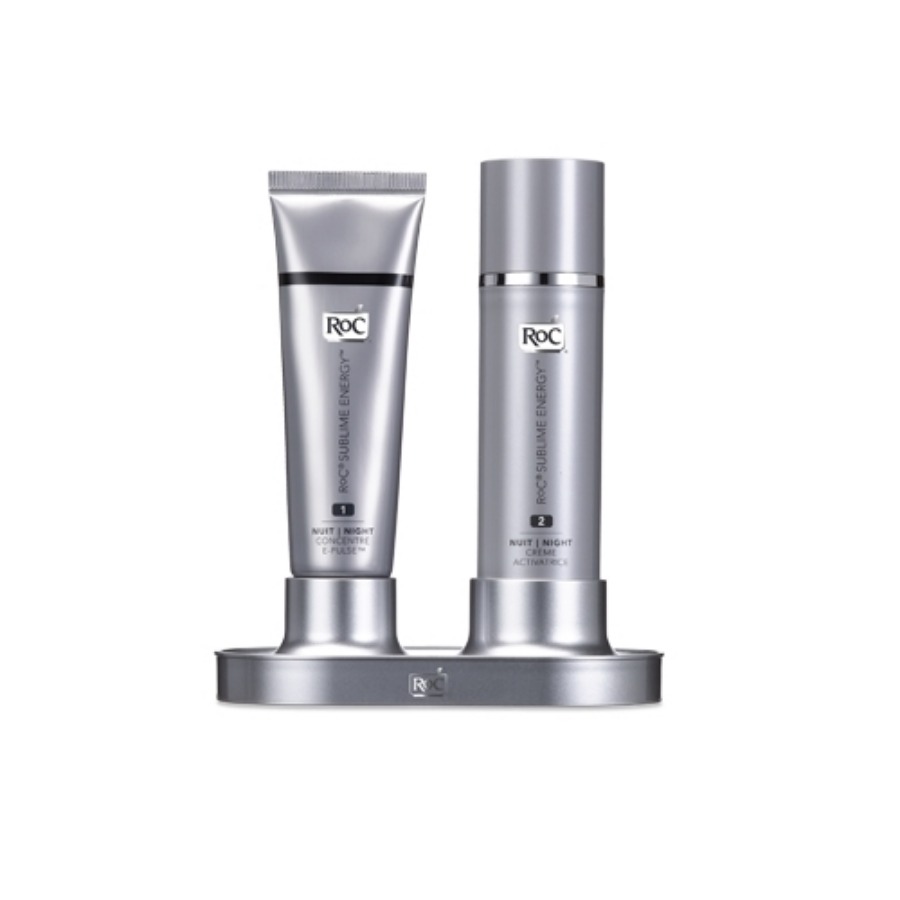 Roc Sublime Energy Notte Con Siero Concentrato e Idratante Attivatore