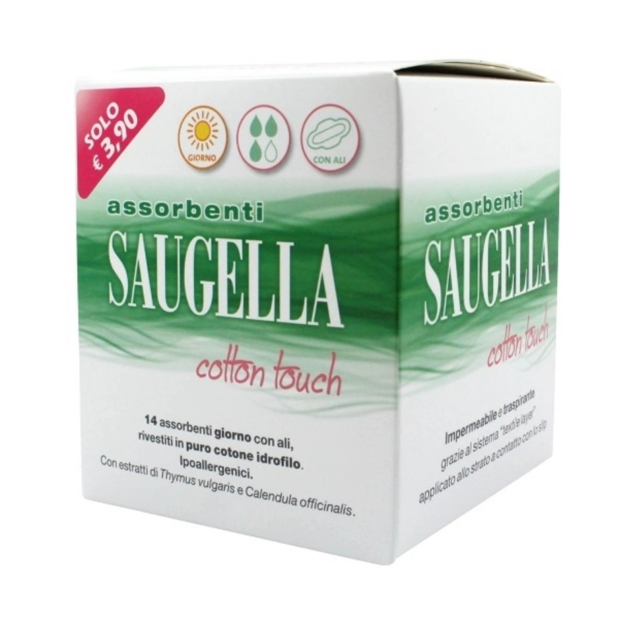 Saugella Assorbenti Giorno Cotton Touch 14 Pezzi