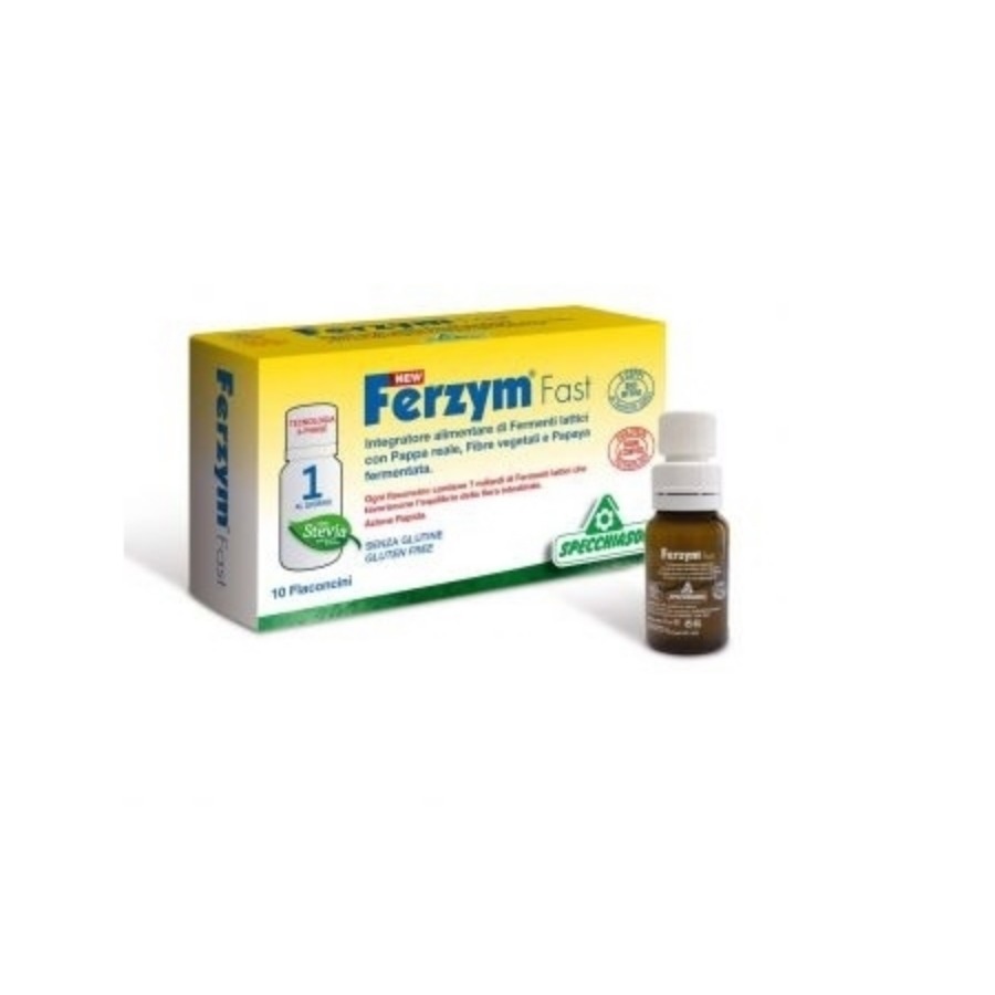 Specchiasol New Ferzym Fast 10 Flaconi 8ML