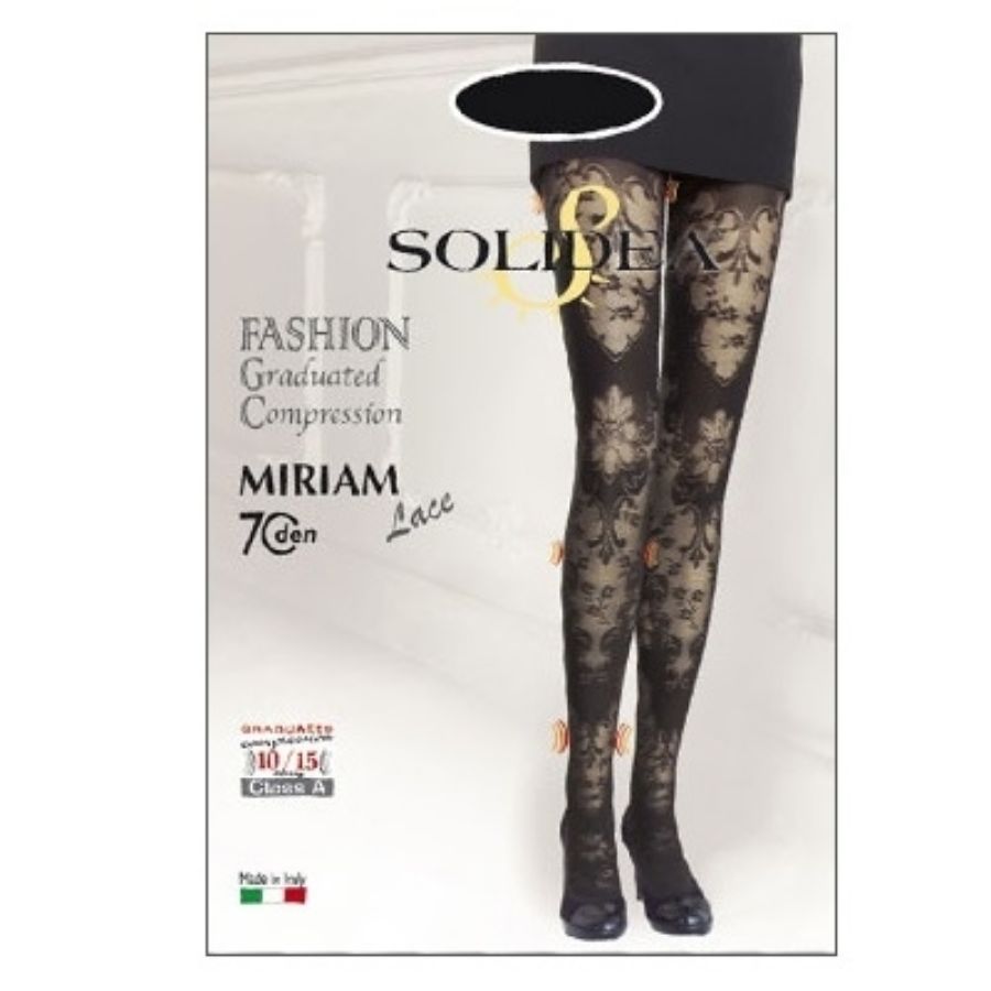 Solidea Miriam 70 Lace Nero Taglia 3ML