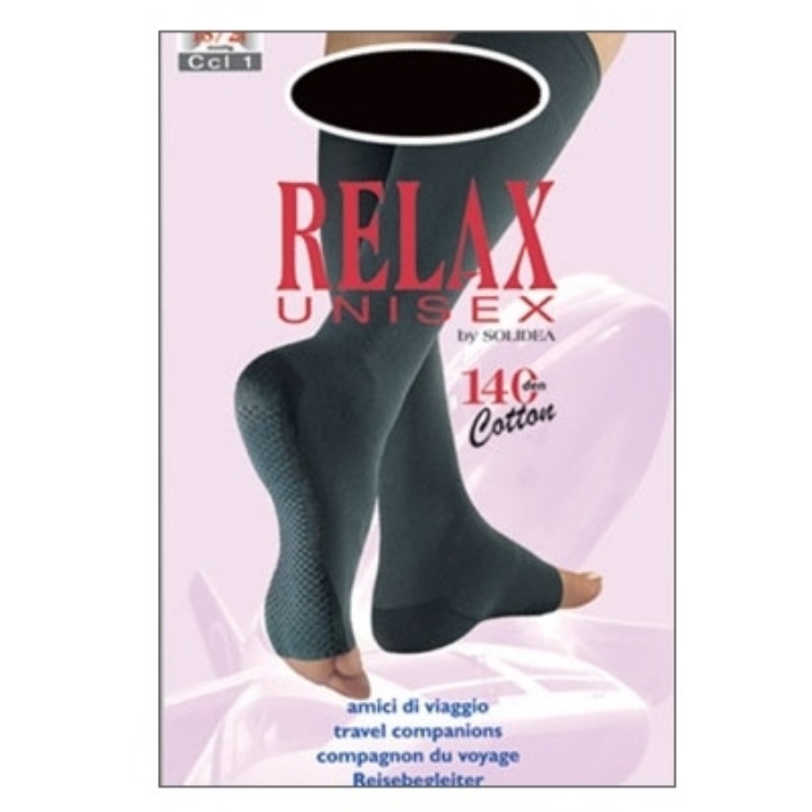 Solidea Relax 140 Gambaletto Unisex Punta Aperta Nero Taglia 2M
