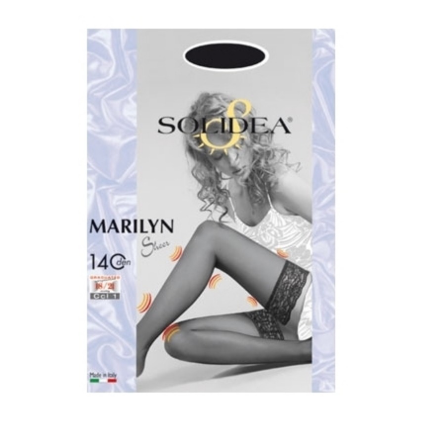 Solidea Marilyn 140 Calza Autoreggente Nero Taglia 1