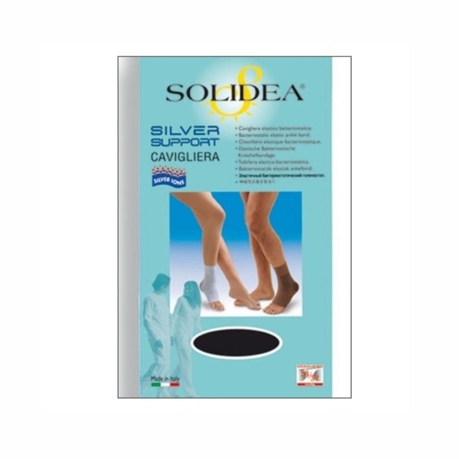 Solidea Silver Support Cavigliera Camel XL