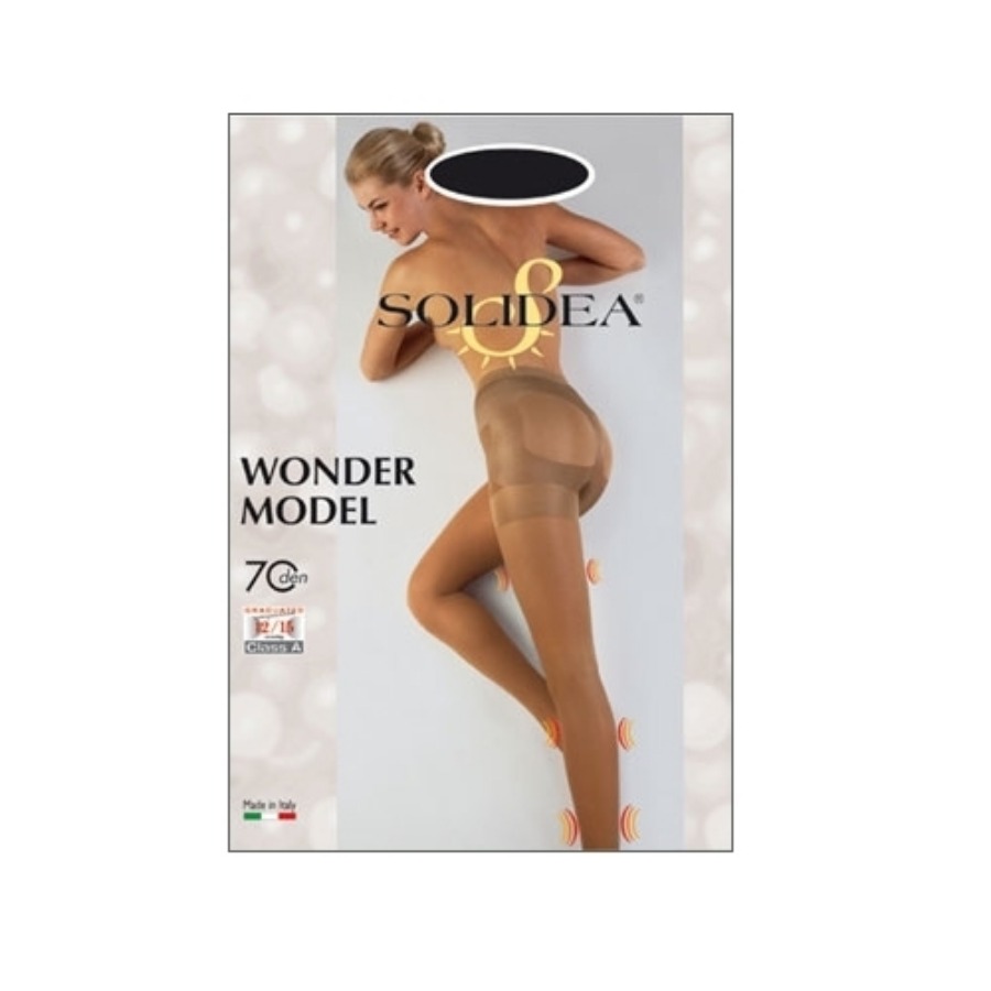 Solidea Wonder Model 70 Collant Nero Taglia 3