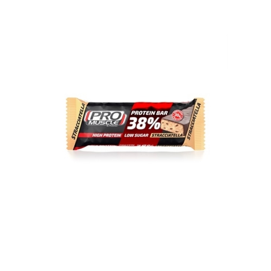 ProMuscle Protein Barretta 38% Protein Stracciatella 80gr