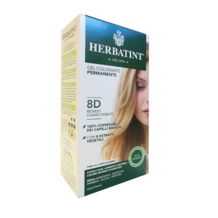 Herbatint 8D Biondo Chiaro Dorato