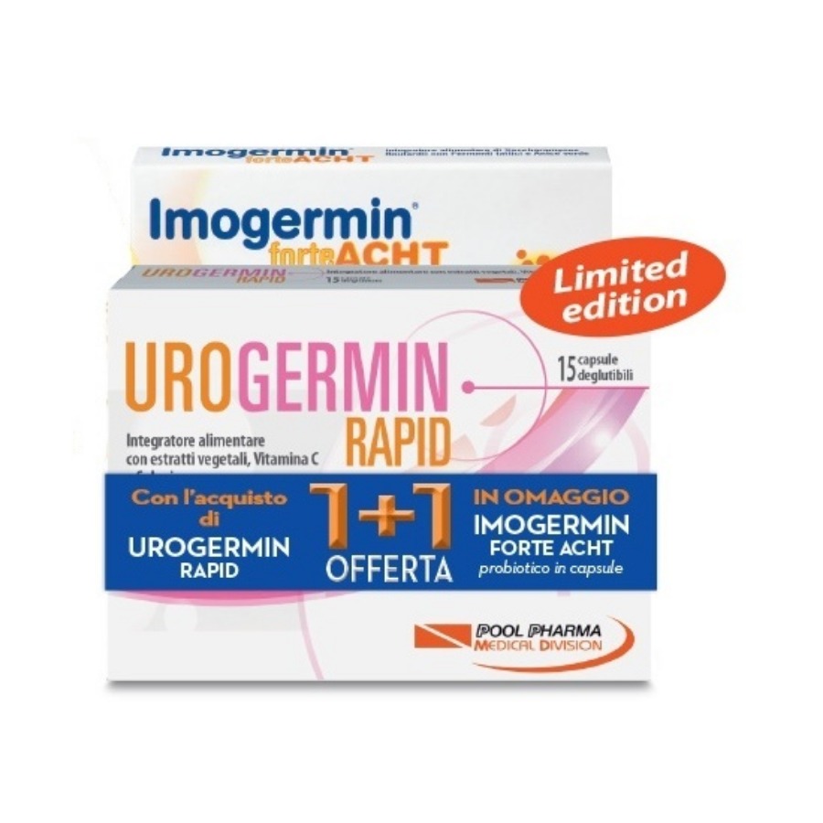 Urogermin Rapid 15 Compresse e OMAGGIO Imogermin Forte ACHT PROMO
