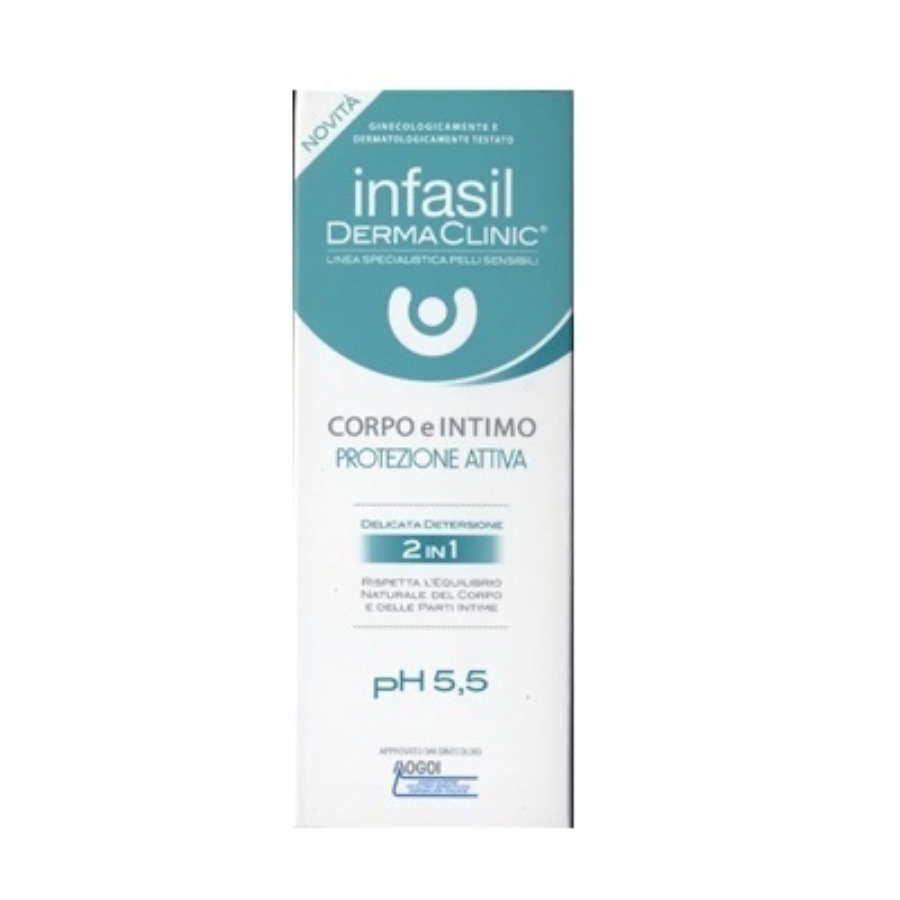 Infasil DermaClinic Corpo e intimo Protezione Attiva 2 in 1