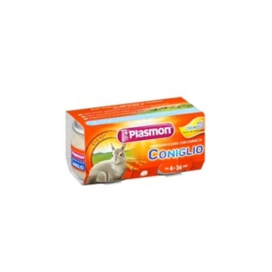 Omogeneizzato Plasmon Coniglio 80gr 2 Pezzi