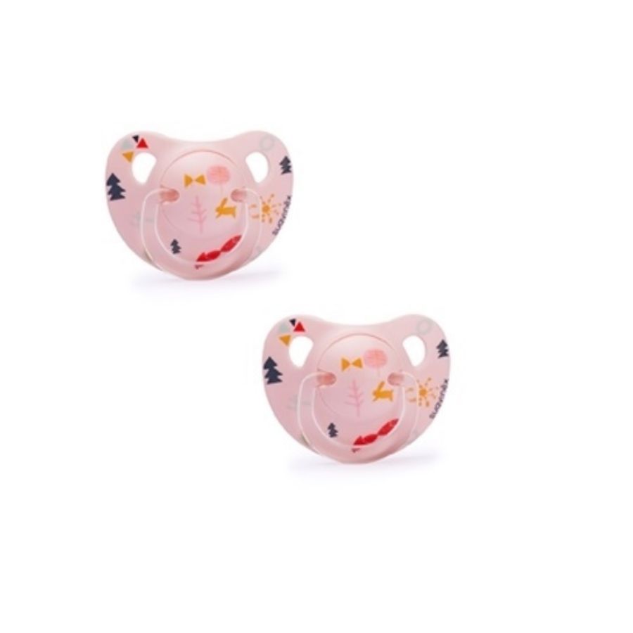 Suavinex Succhietto Anatomico Silicone +6Mesi Rosa 2 Paia