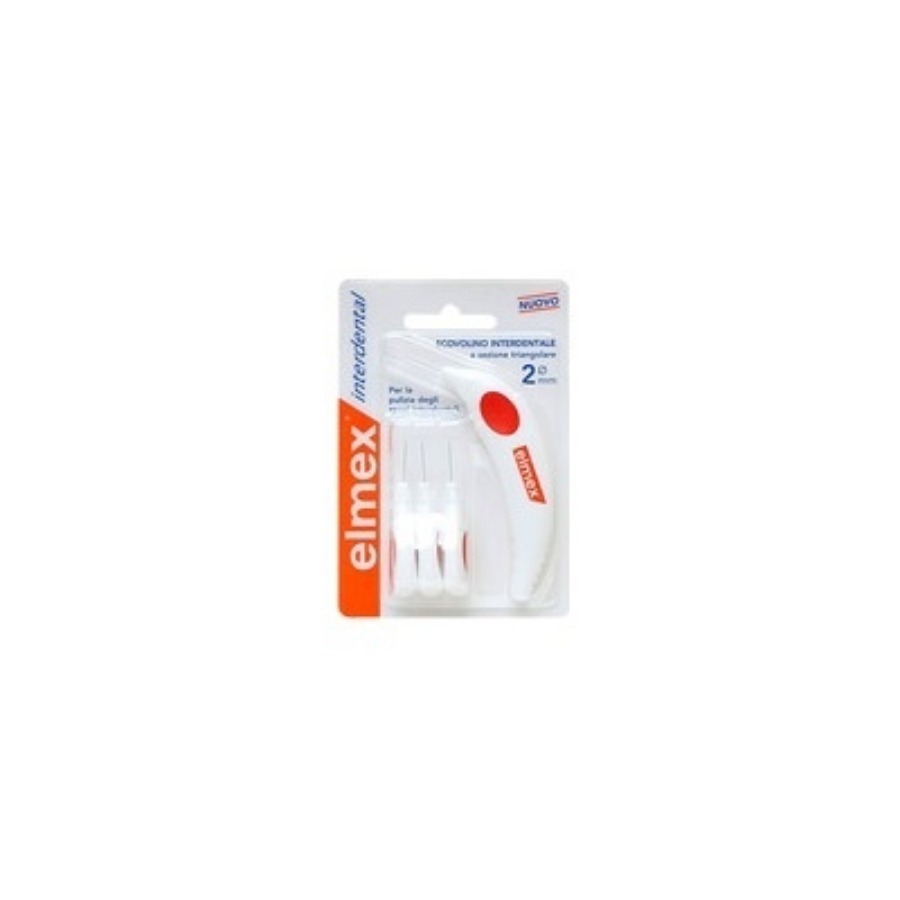 Elmex Interdental Scovolino 2mm 6 Testine Con Manico