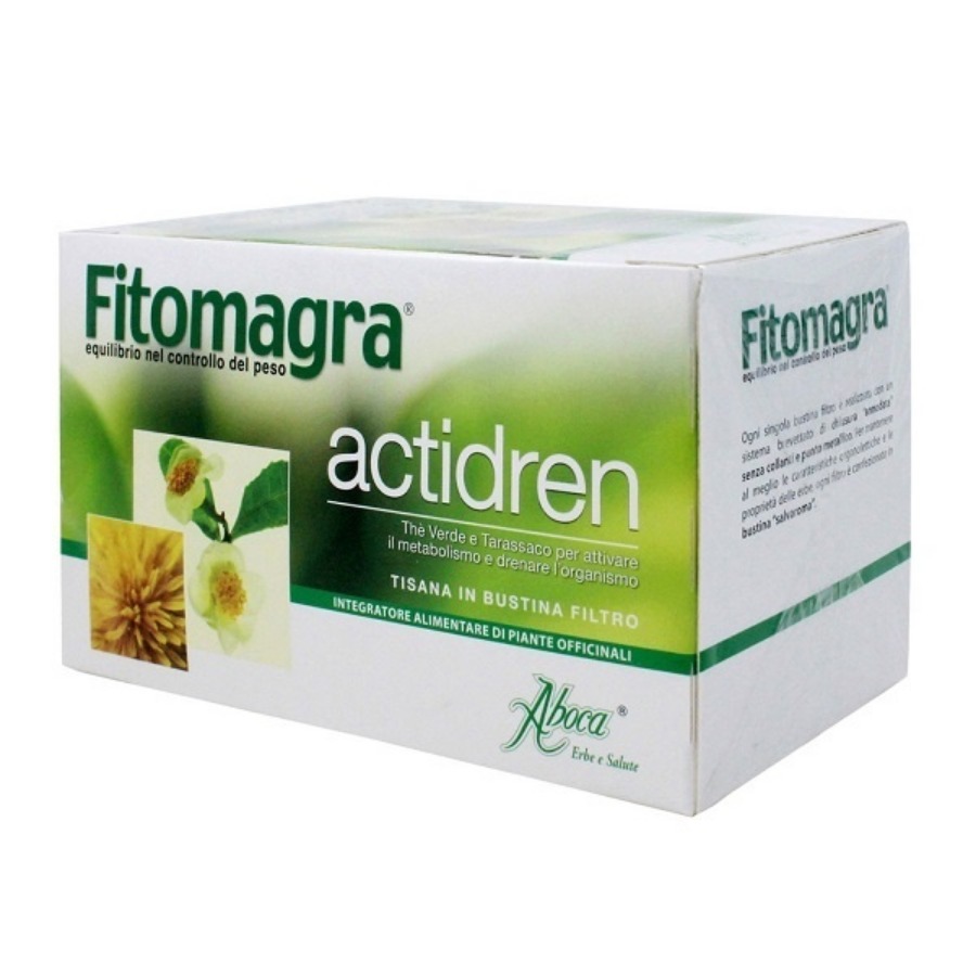 Aboca Fitomagra Actidren 20 Filtri 36gr