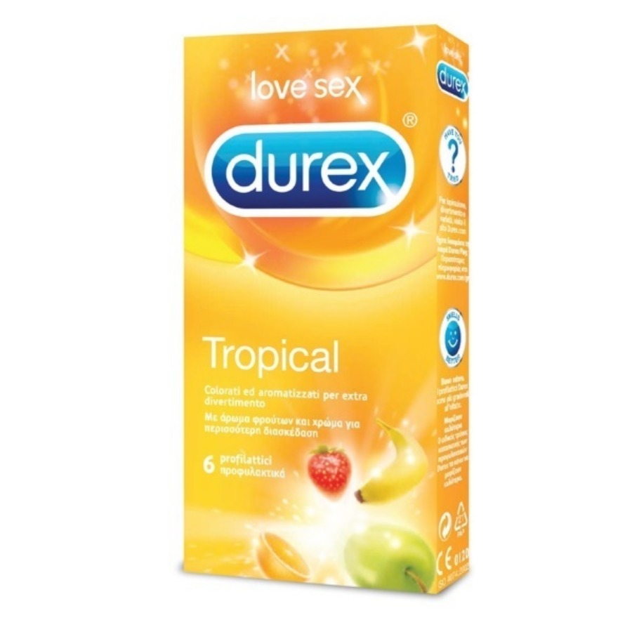 Durex Tropical Easy On 6 Pezzi