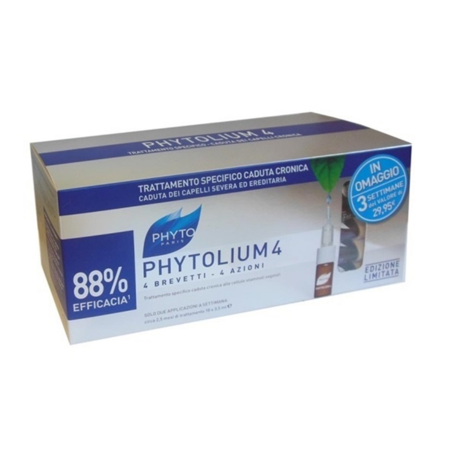 Phyto Phytolium 4 Trattamento Anticaduta 18 Fiale da 3.5ml