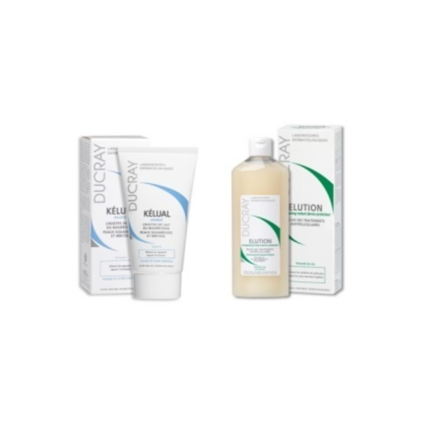 Ducray Kelual Ds Shampoo+Elution 75ml
