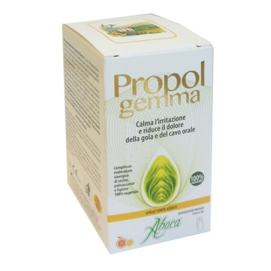 Aboca Propolgemma Spray Forte Adulti Gusto Agrumi 30ml