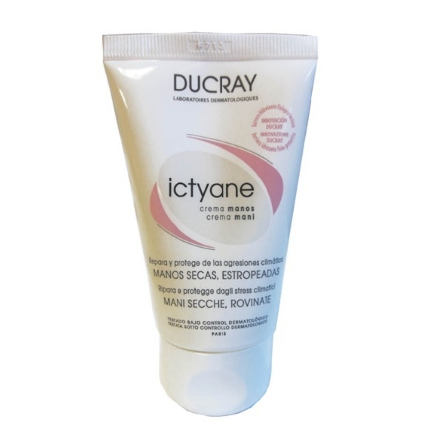 Ducray Ictyane Crema Mani Secche e Rovinate 50ml