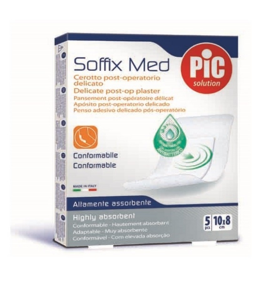 PIC Soffix Med 10X8 Anti Batterico 5 Pezzi