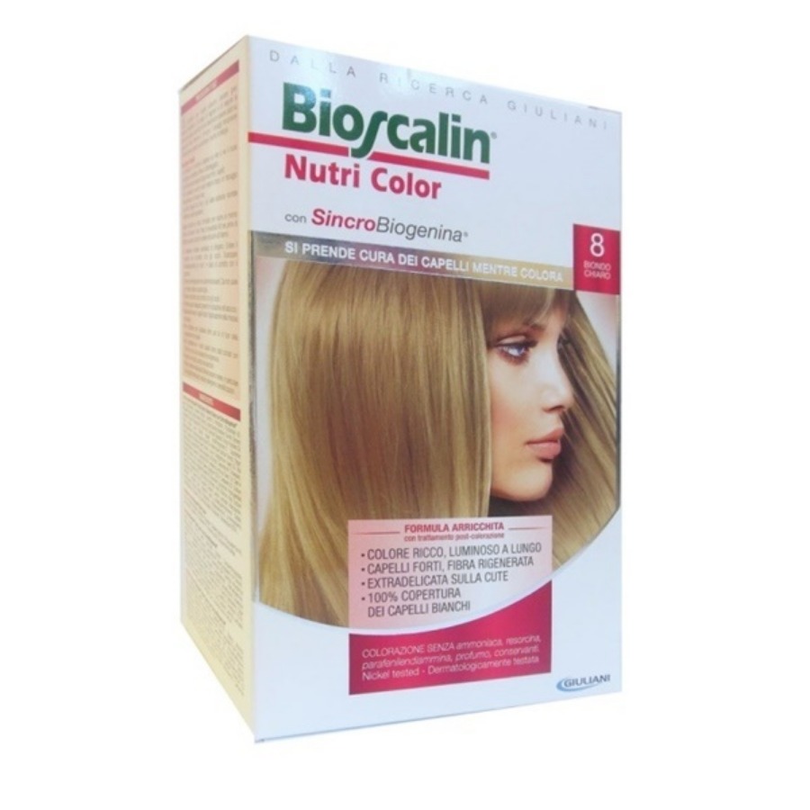 Bioscalin Nutricolor Colore 8 Biondo Chiaro