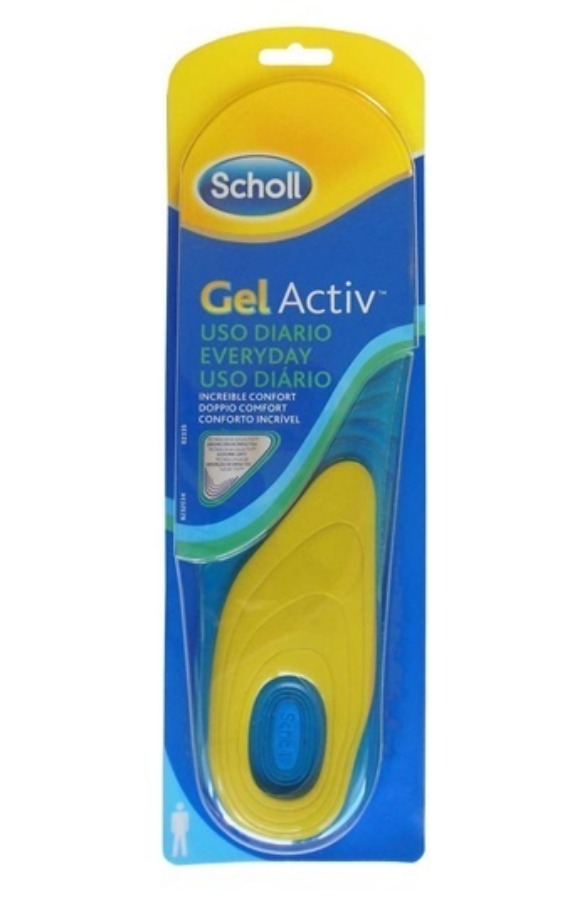 Scholl Solette GelActiv Everyday Uomo Taglia 4248