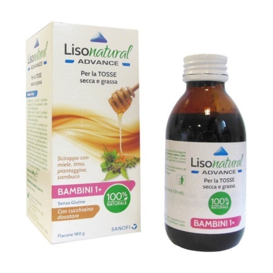 Lisonatural Advance Sciroppo Bambini 180gr