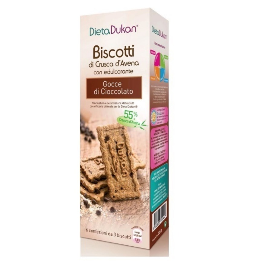 Dukan Biscotti Crusca Con Gocce Cioccolato