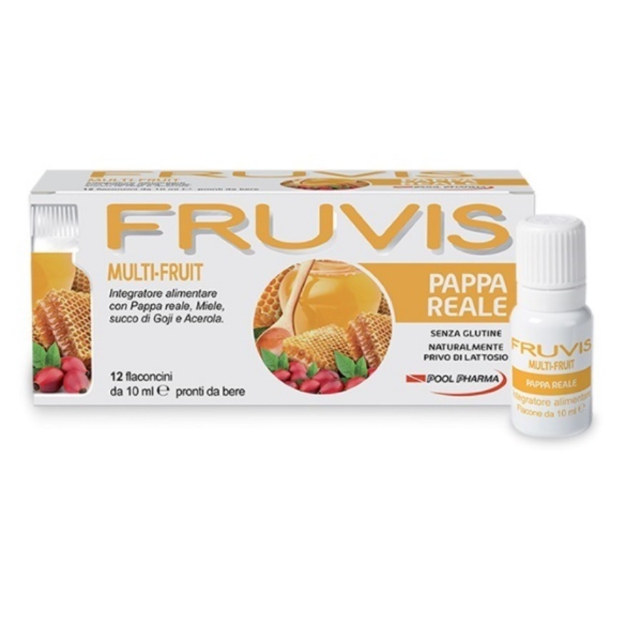 Fruvis Multi Fruit Pappa Reale 12 Flaconi da 10ml