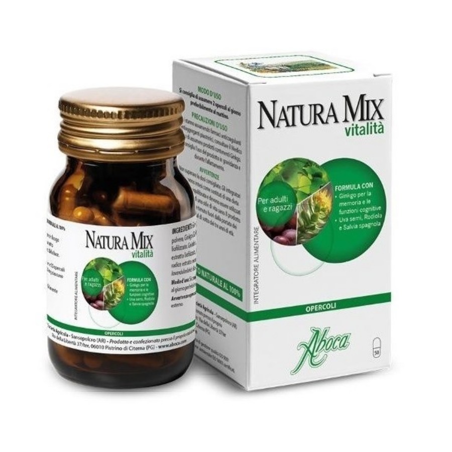 Aboca Natura Mix Vitalità 50 Opercoli