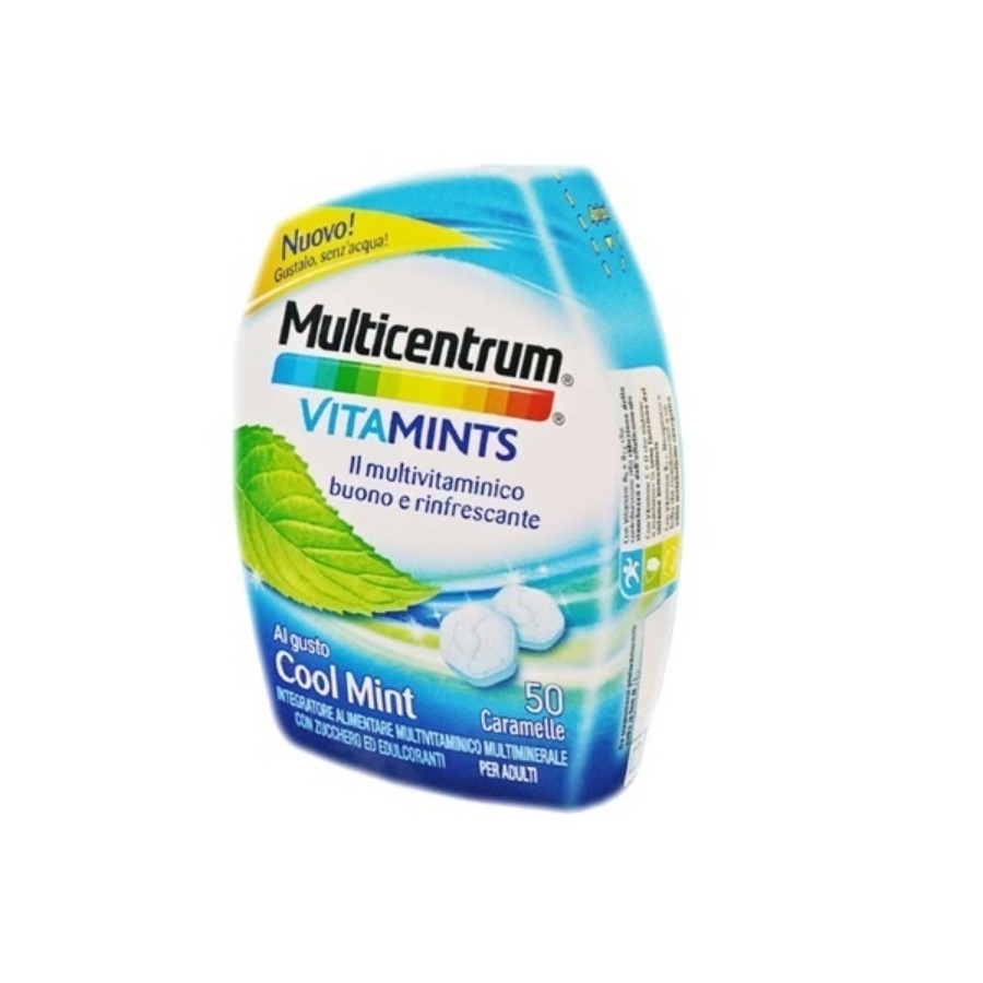 Multicentrum Vitamints Gusto Cool Mint 50 Caramelle Adulti 50gr