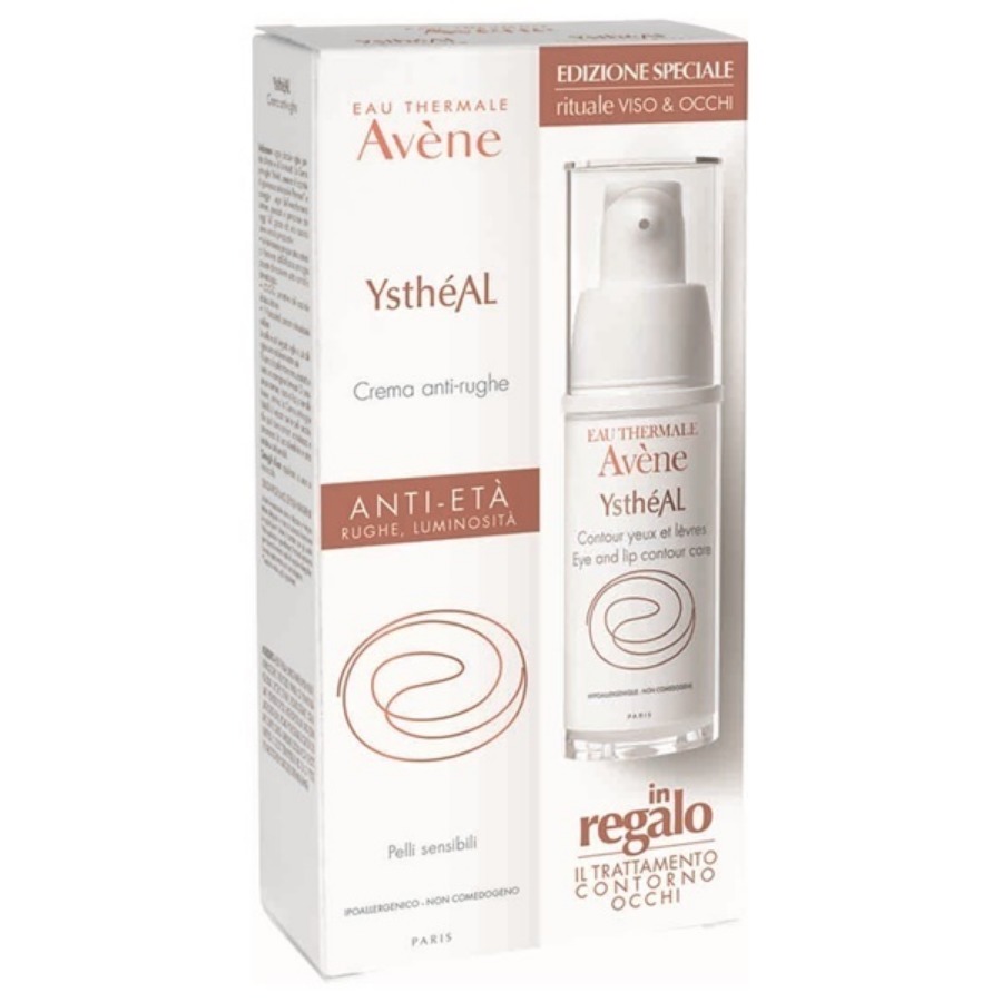 Avene Ystheal Edizione Speciale Rituale Viso e Occhi con Crema Antirughe