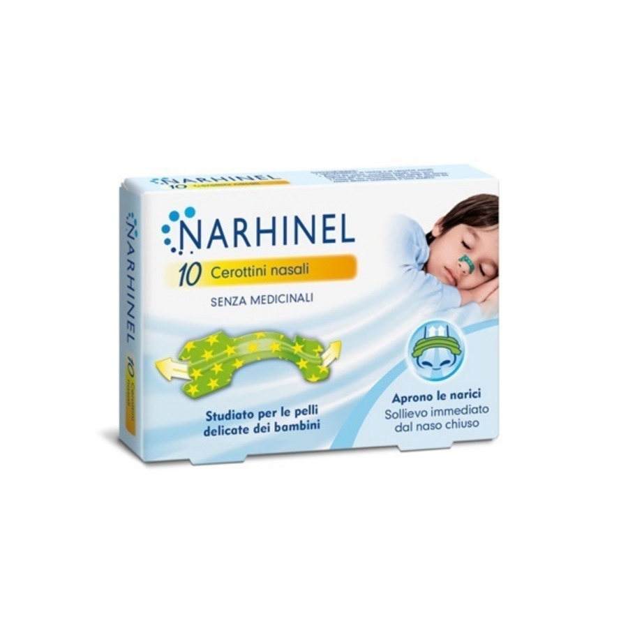 Narhinel 10 Cerottini Nasali per Bambini