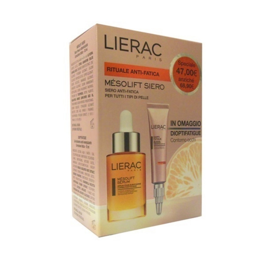 Lierac Mesolift Siero 30ml con OMAGGIO Dioptifatigue Contorno Occhi PROMO