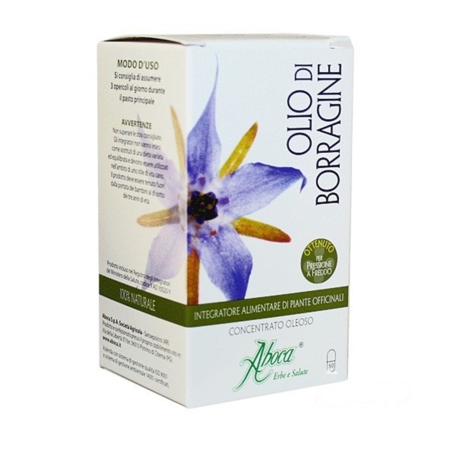Aboca Olio Di Borragine Concentrato 50 Opercoli