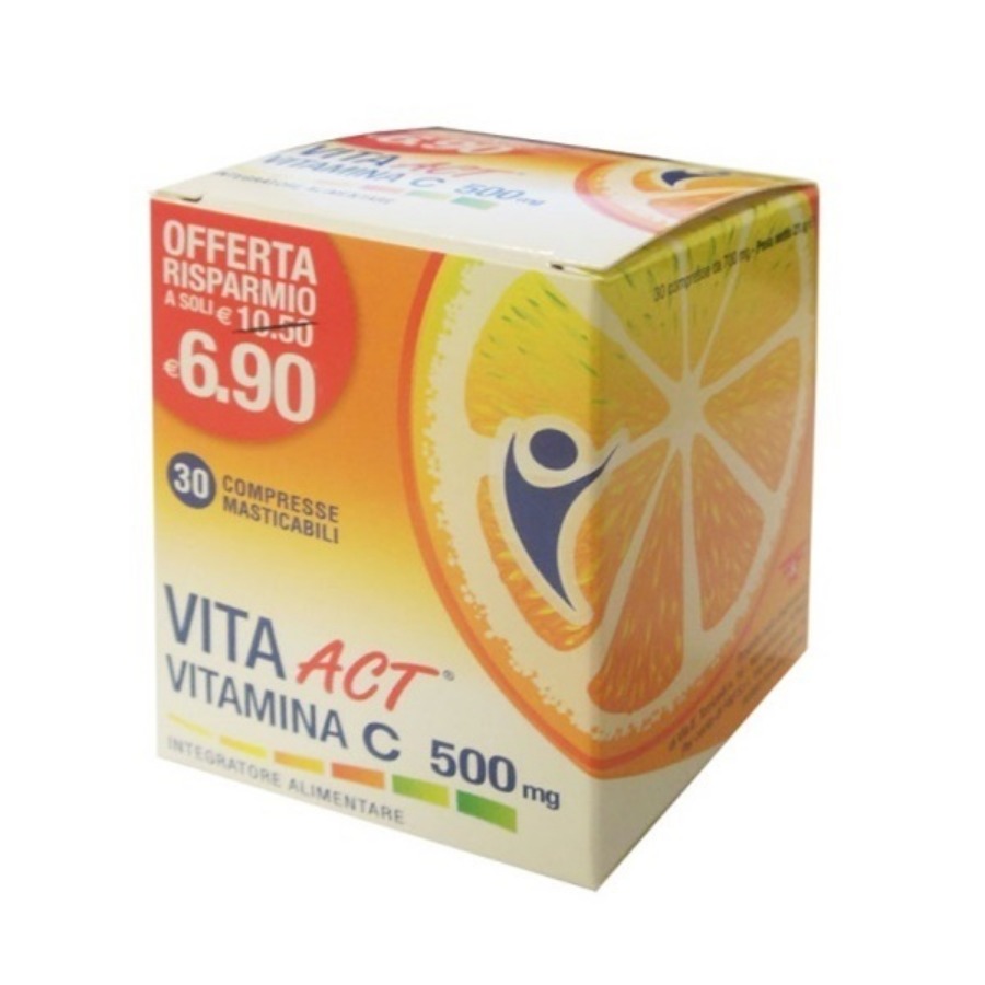 Vita Act Vitamina C 30 Compresse 500mg