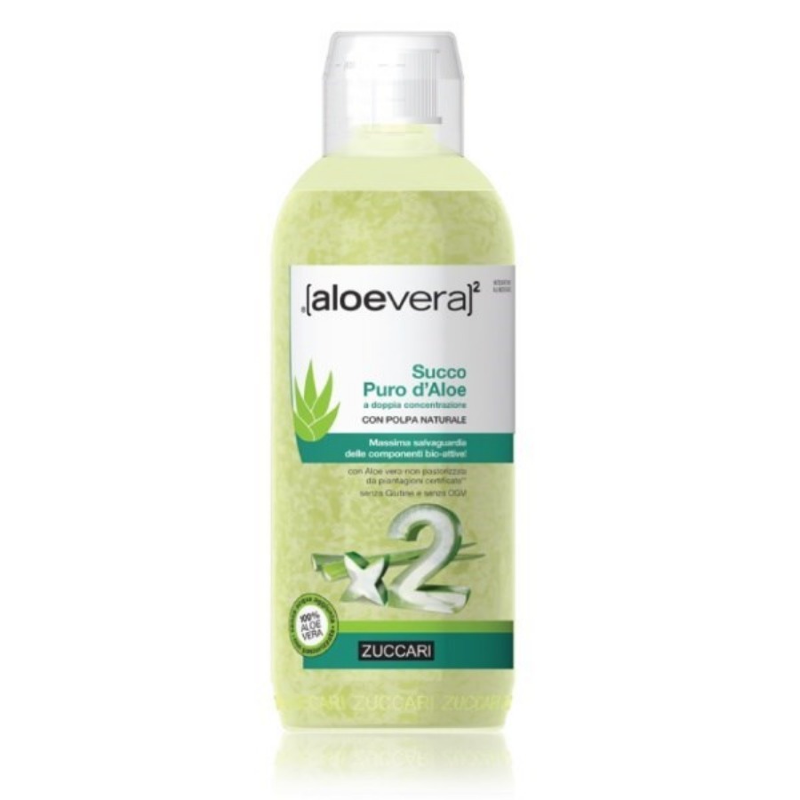 Zuccari Aloevera2 Succo Puro Aloe 1000ml