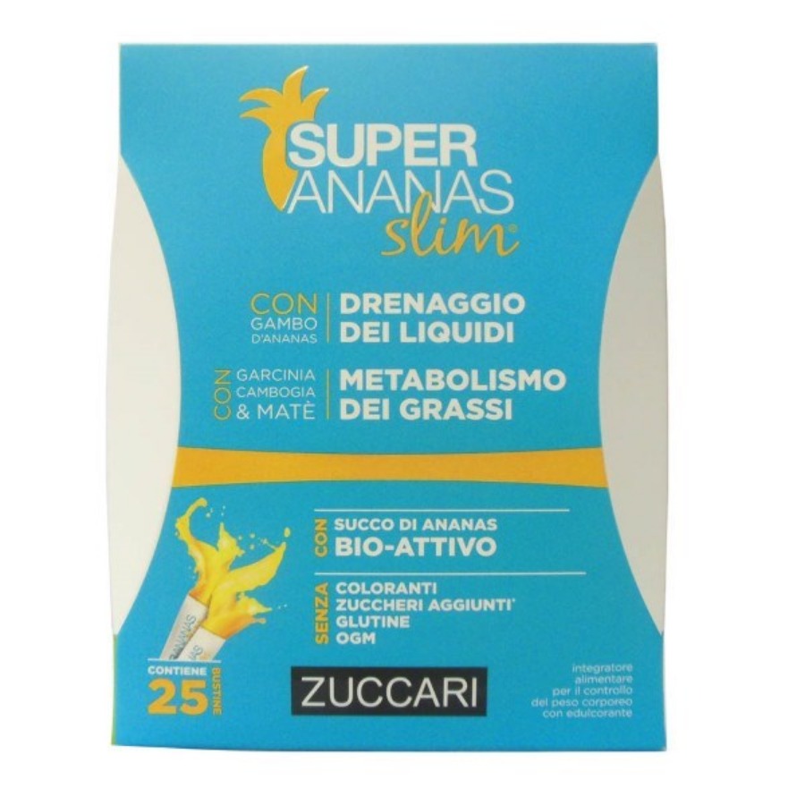 Zuccari Super Ananas Slim 25 Bustine