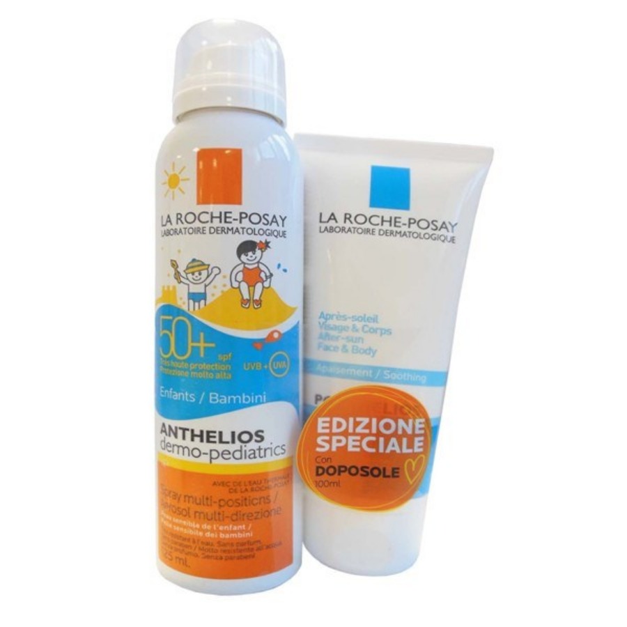 La Roche Posay Anthelios SPF50+ Spray con OMAGGIO Doposole Posthelios