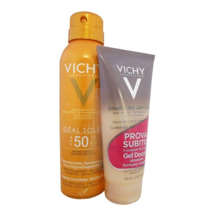 Vichy Ideal Soleil Spray SPF50 con Gel Doccia