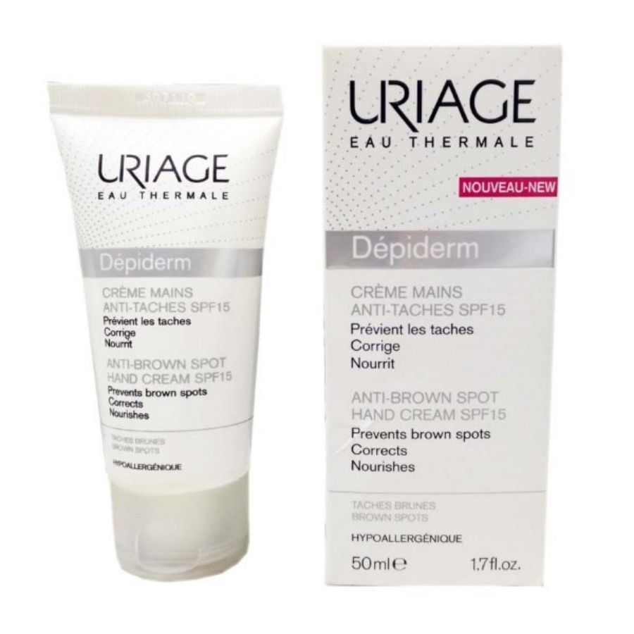 Uriage Depiderm Crema Mani SPF15 50ml