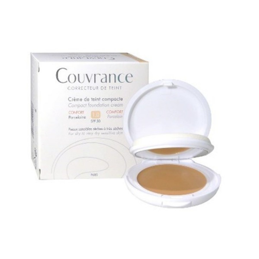 Avene Couvrance Crema Colorata 1.0 Porcellana SPF30