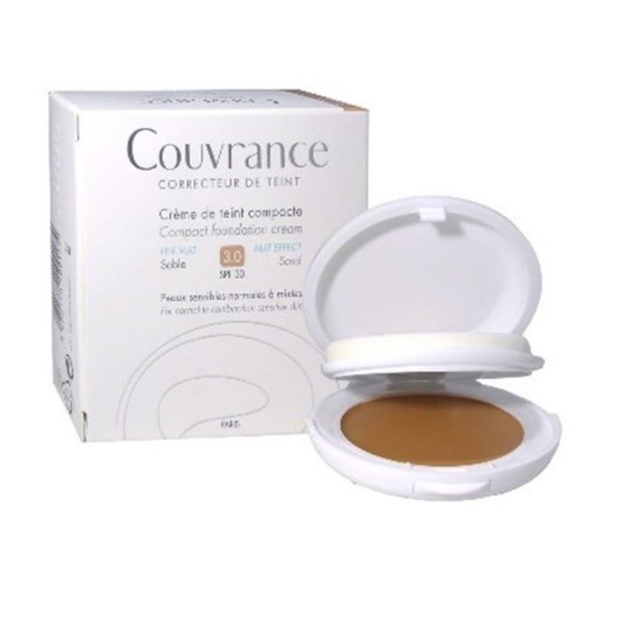 Avene Couvrance Crema Compatta Colorata Sabbia Effetto Vellutato