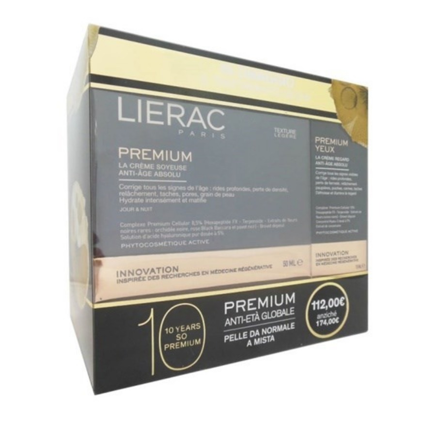 Lierac Premium Crema Soyeuse con OMAGGIO Contorno Occhi PROMO