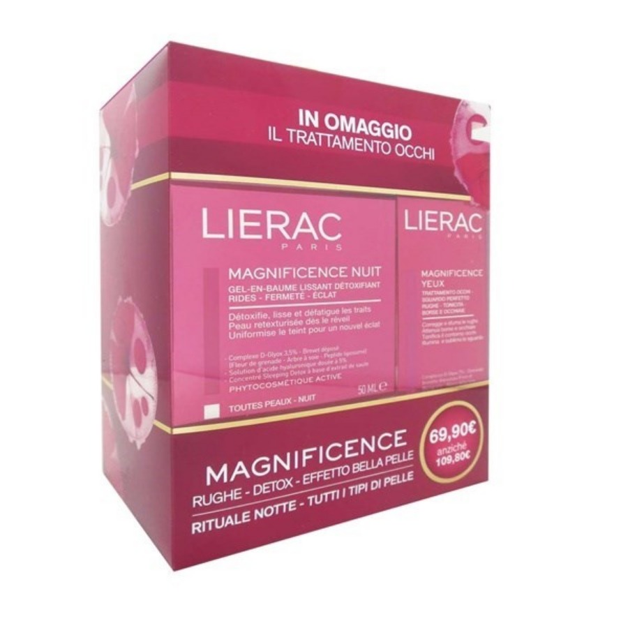 Lierac Magnificence Nuit Balsamo Gel con Trattamento Occhi