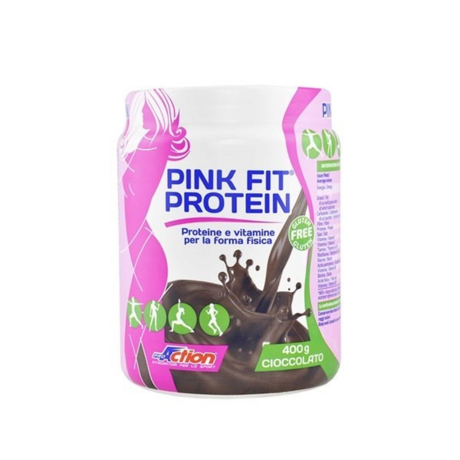 ProAction Pink Fit Protein Cioccolato 400gr