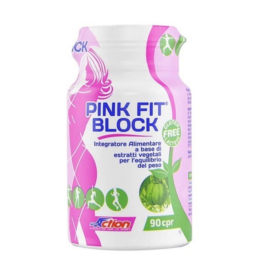 ProAction Pink Fit Block 90 Compresse