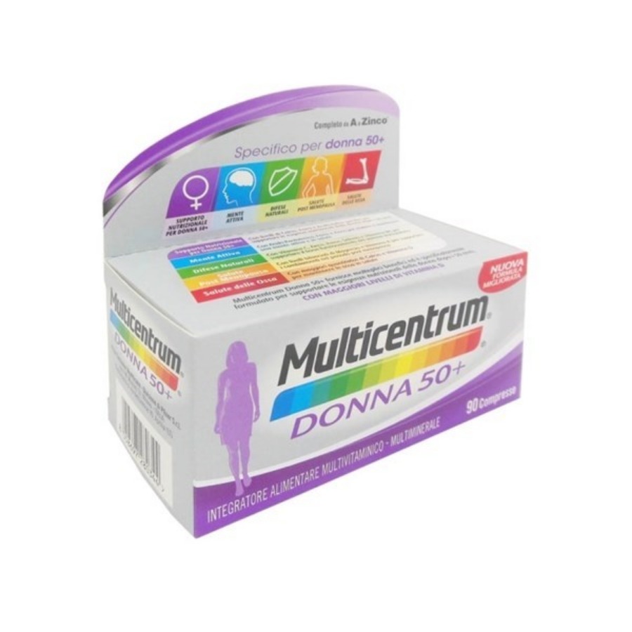 Multicentrum Donna 50+ Integratore 90 Compresse
