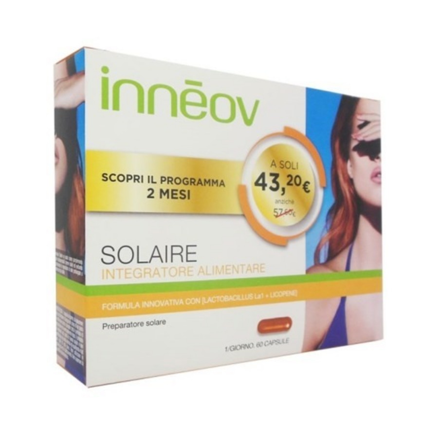 Inneov Solaire Integratore Alimentare Solare 60 Capsule Compresse