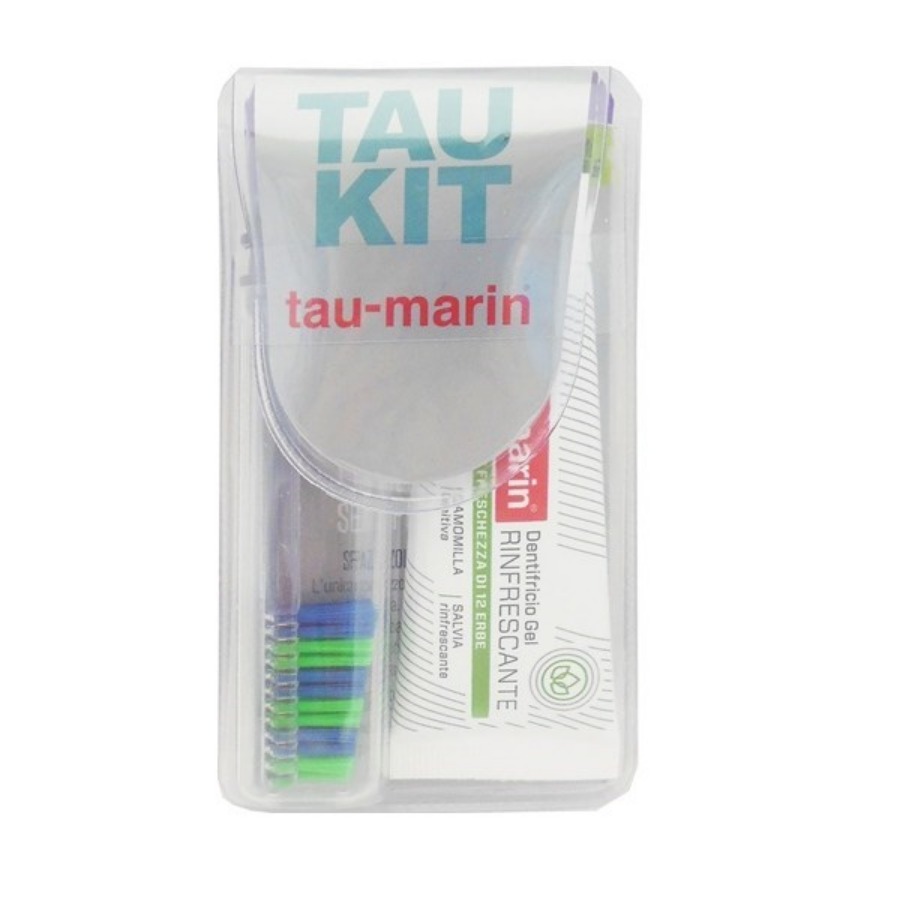 Taumarin Kit Dentifricio Gel con Spazzolino Setole Medie