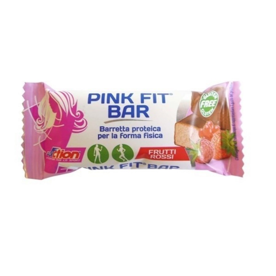 ProAction Pink Fit Barretta Frutti Rossi 30gr
